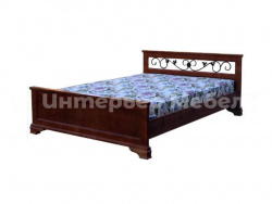 Кровать полуторная Ашхабад (с ковкой)